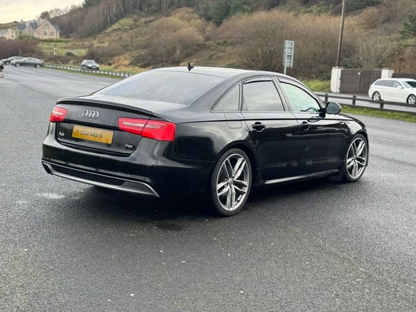 Audi A6 Saloon, Diesel, 2013, Black