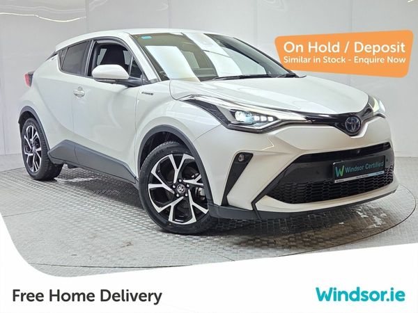 Toyota C-HR SUV, Petrol Hybrid, 2020, White