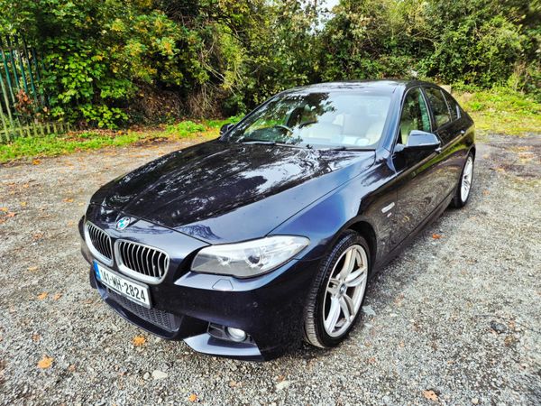 BMW 5-Series Saloon, Diesel, 2014, Black