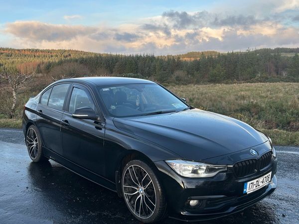 BMW 3-Series Saloon, Diesel, 2017, Black