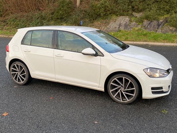 Volkswagen Golf Hatchback, Diesel, 2014, White