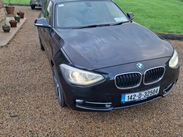 BMW 1-Series Hatchback, Petrol, 2014, Black
