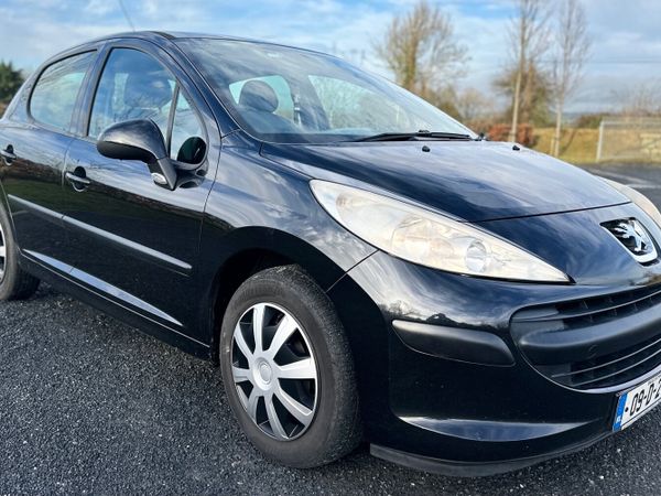 Peugeot 207 Hatchback, Petrol, 2009, Black