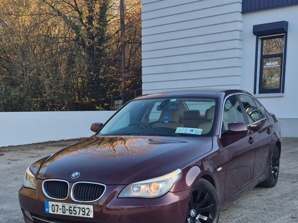 BMW 5-Series Saloon, Diesel, 2007, Red