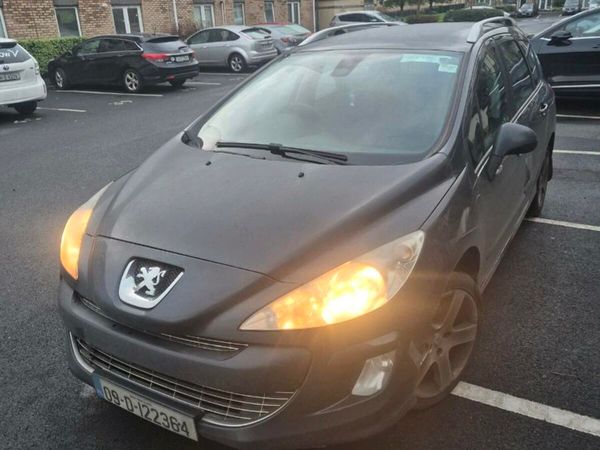 Peugeot 308 Estate, Diesel, 2009, Grey
