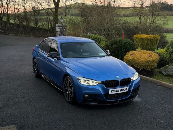 BMW 3-Series Saloon, Diesel, 2017, Blue
