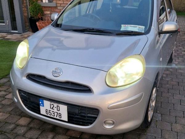 Nissan March Hatchback, Petrol, 2012, Silver