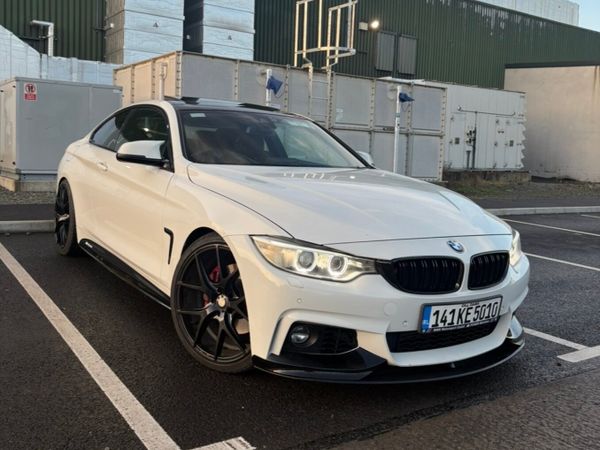 BMW 4-Series Coupe, Diesel, 2014, White