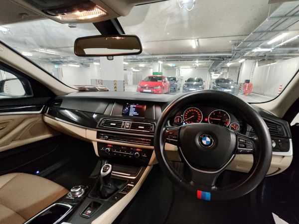 BMW 5-Series Saloon, Diesel, 2016, Blue