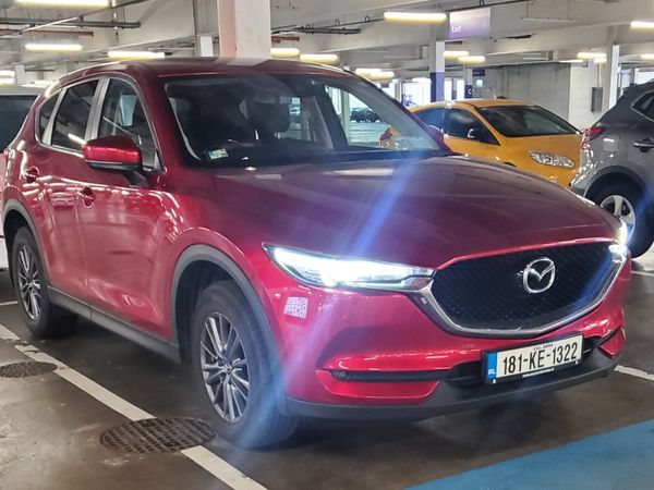 Mazda CX-5 SUV, Diesel, 2018, Red