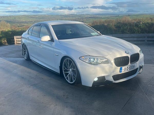 BMW 5-Series Saloon, Diesel, 2011, White