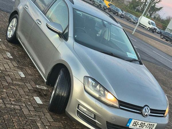 Volkswagen Golf Estate, Petrol, 2015, Silver