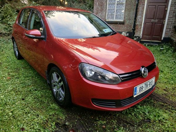 Volkswagen Golf Hatchback, Diesel, 2009, Red