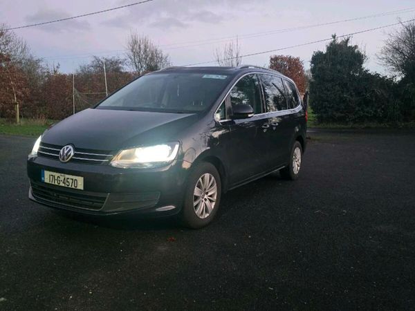 Volkswagen Sharan MPV, Diesel, 2017, Black