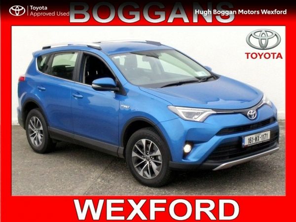 Toyota RAV4 SUV, Petrol Hybrid, 2016, Blue