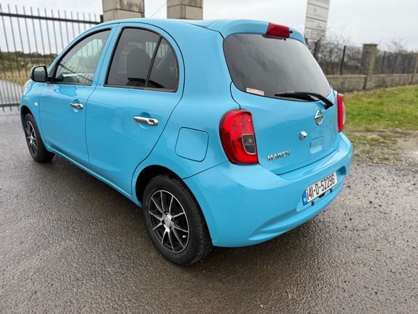 Nissan March Hatchback, Petrol, 2014, Blue