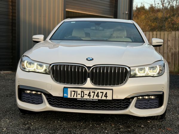 BMW 7-Series Saloon, Diesel, 2017, White
