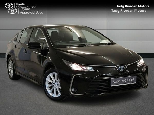 Toyota Corolla Saloon, Petrol Hybrid, 2022, Black