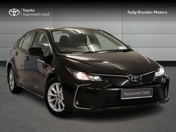 Toyota Corolla Saloon, Petrol Hybrid, 2022, Black