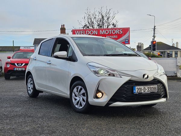 Toyota Vitz Hatchback, Petrol, 2020, White