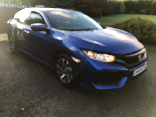 Honda Civic Hatchback, Petrol, 2018, Blue