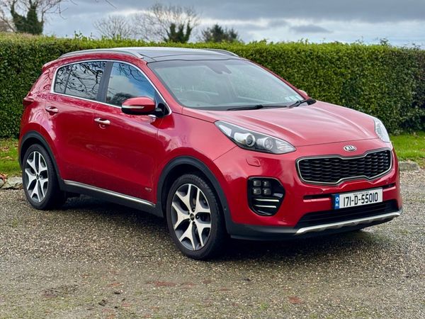 Kia Sportage SUV, Diesel, 2017, Red