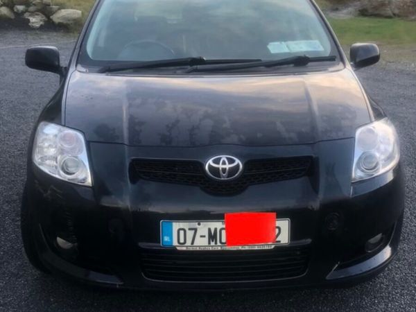 Toyota Auris Hatchback, Petrol, 2007, Black