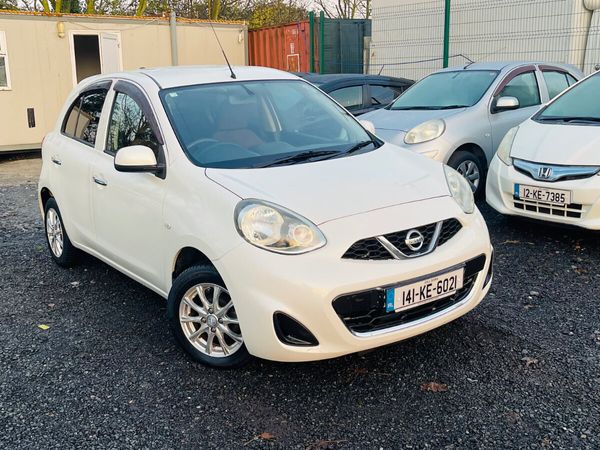 Nissan March Hatchback, Petrol, 2014, White