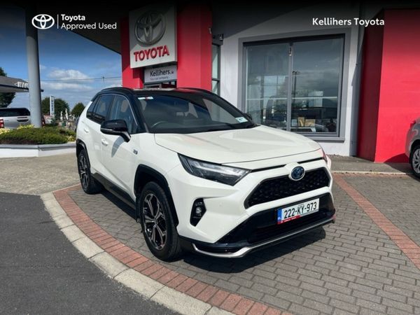 Toyota RAV4 Estate, Petrol Plug-in Hybrid, 2022, White