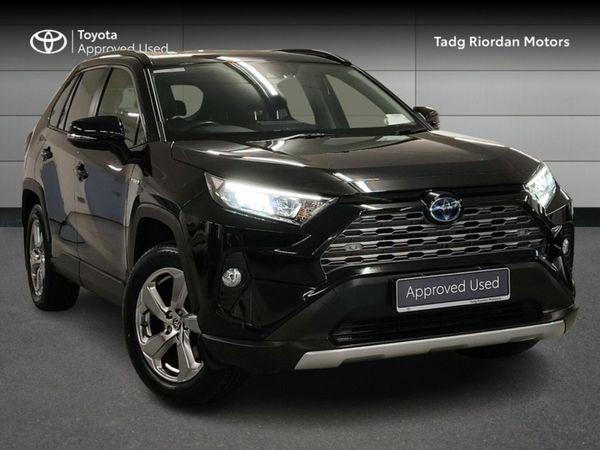 Toyota RAV4 SUV, Petrol Hybrid, 2021, Black