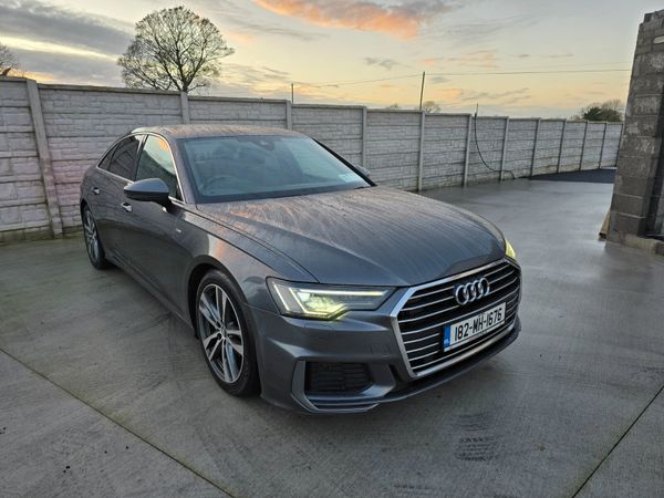 Audi A6 Saloon, Diesel, 2018, Grey
