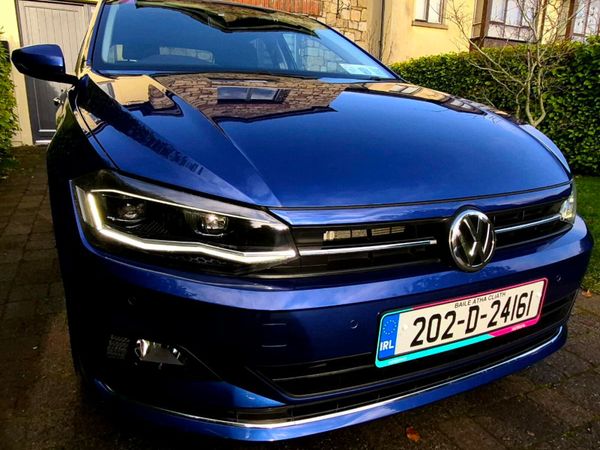 Volkswagen Polo Hatchback, Petrol, 2020, Blue