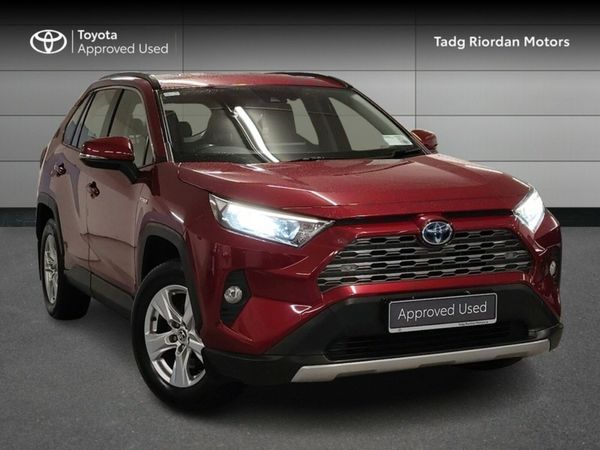 Toyota RAV4 SUV, Petrol Hybrid, 2019, Red