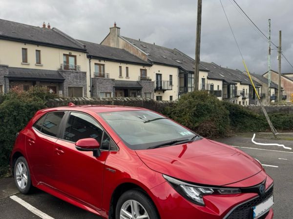 Toyota Corolla Hatchback, Petrol Hybrid, 2021, Red