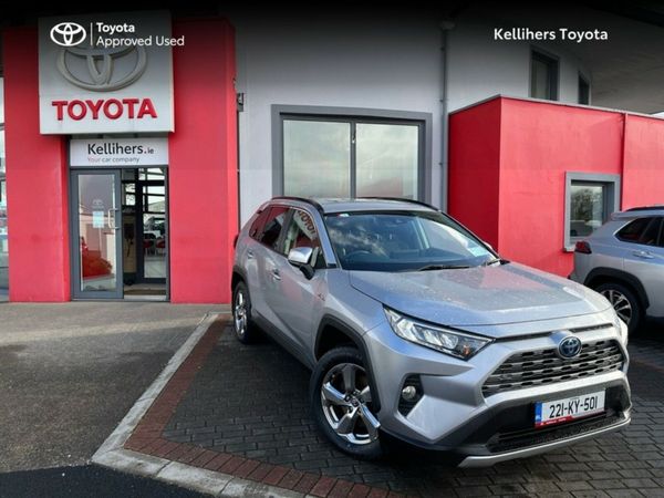 Toyota RAV4 SUV, Petrol Hybrid, 2022, Silver