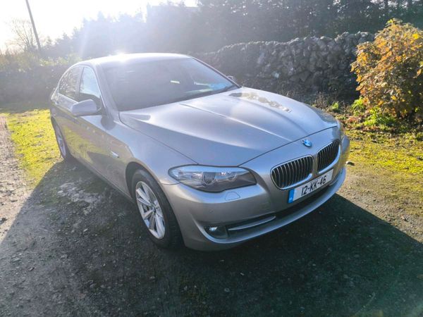 BMW 5-Series Saloon, Diesel, 2012, Silver