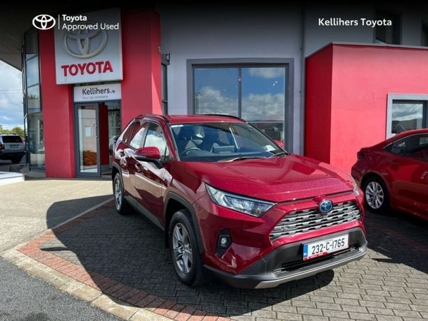 Toyota RAV4 SUV, Petrol Hybrid, 2023, Red