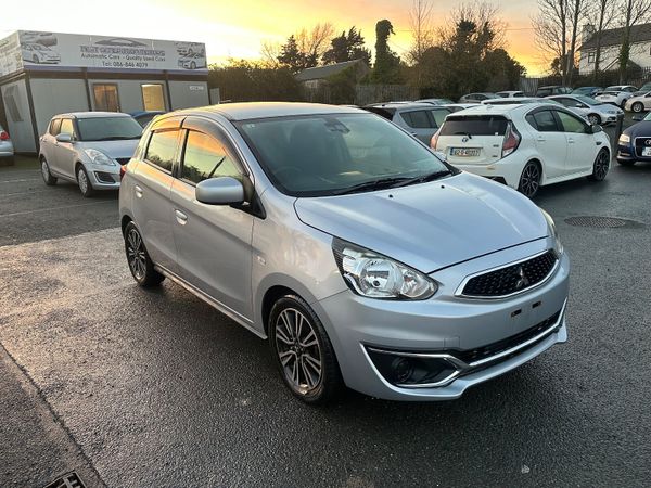 Mitsubishi Mirage Hatchback, Petrol, 2017, Silver