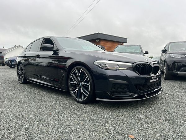 BMW 5-Series Saloon, Diesel, 2021, Black