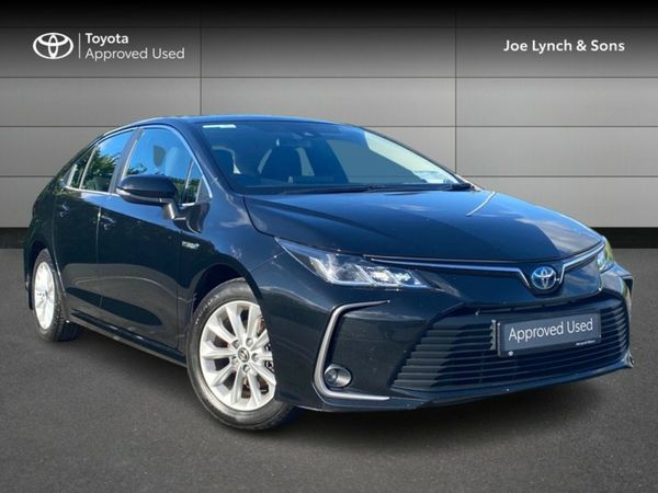 Toyota Corolla Saloon, Petrol Hybrid, 2021, Black