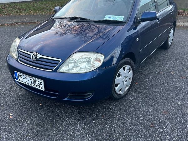Toyota Corolla Saloon, Petrol, 2005, Blue