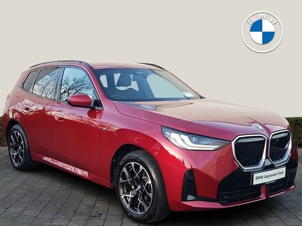 BMW X3 SUV, Petrol Plug-in Hybrid, 2025, Red