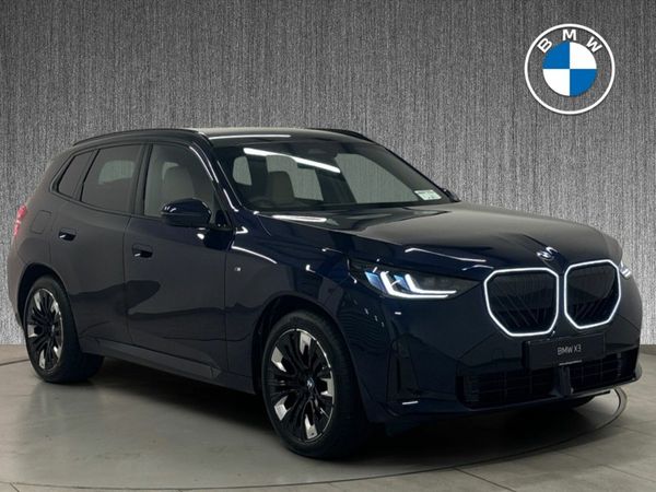 BMW X3 SUV, Petrol Plug-in Hybrid, 2026, Blue