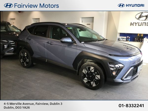 Hyundai KONA SUV, Petrol Hybrid, 2025, Blue