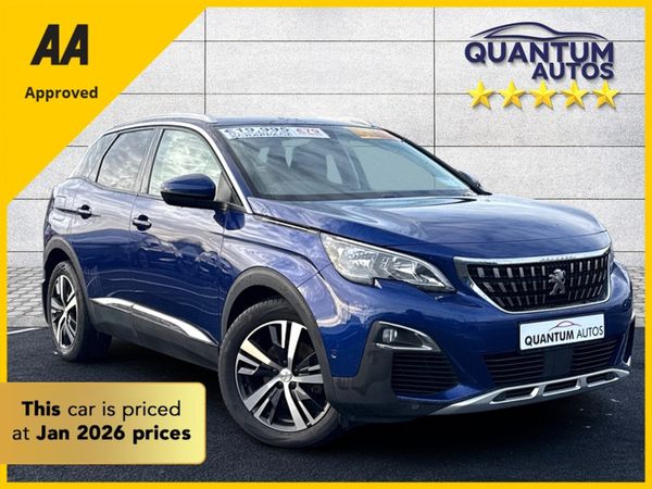 Peugeot 3008 MPV, Diesel, 2019, Blue