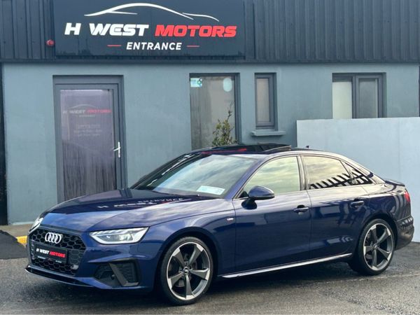 Audi A4 Saloon, Diesel, 2020, Blue