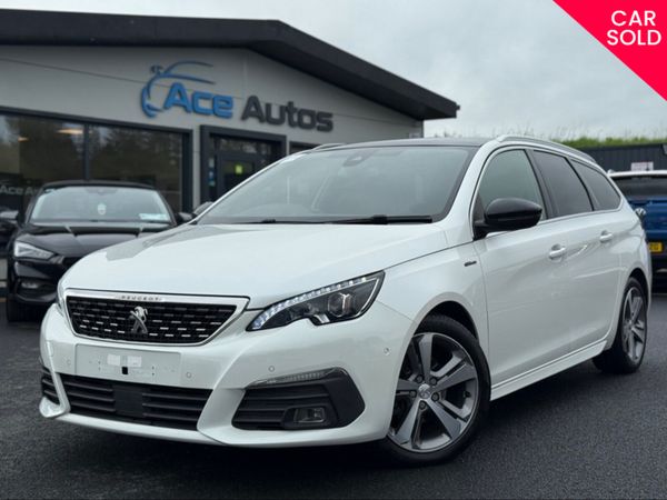 Peugeot 308 Estate, Diesel, 2019, White