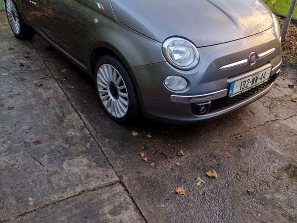 Fiat 500 Hatchback, Petrol, 2013, Grey