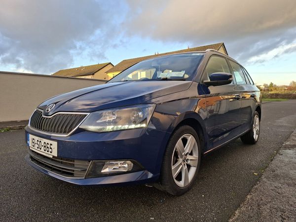 Skoda Fabia Estate, Diesel, 2015, Blue