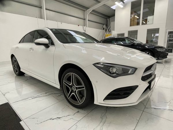Mercedes-Benz CLA Coupe, Petrol Hybrid, 2022, White